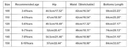 Pantalones vaqueros rectos con cintura elástica para niños cargo holgados 6