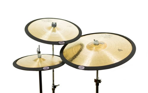 Cymbomute Set of 3 Cymbal Mutes/Silencers/Dampeners/Pads