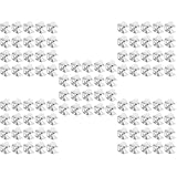 Support d'étagère en verre - l'utilisation de matériaux en alliage de zinc améliore la fiabilité, la flexibilité et la robustesse pour une utilisation à long terme, clips de retenue en verre pour portes d'armoires