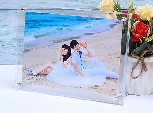 Amazon.co.jp: アクリルフォトフレーム 写真立て A4サイズ 写真