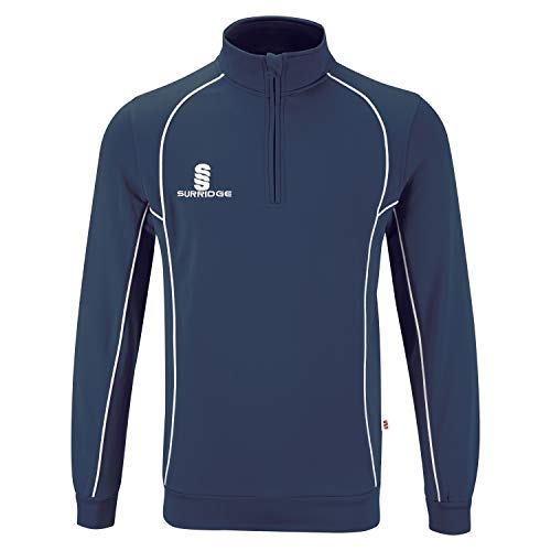 Surridge Sports Performance Maillot de survêtement, Bleu Marine, L Homme Cover