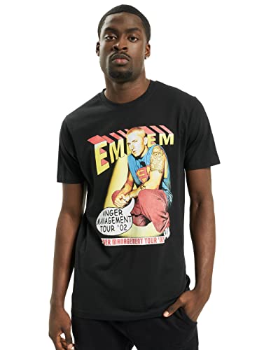 Mister Tee Homme Eminem Anger Comic T Shirt, Noir (Black 00007), M
