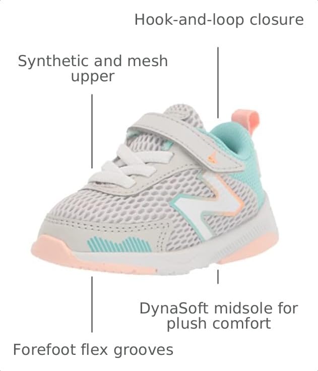 Image of New Balance Baby Boys' Dynasoft 545 V1 Bungee Lace Sneakers