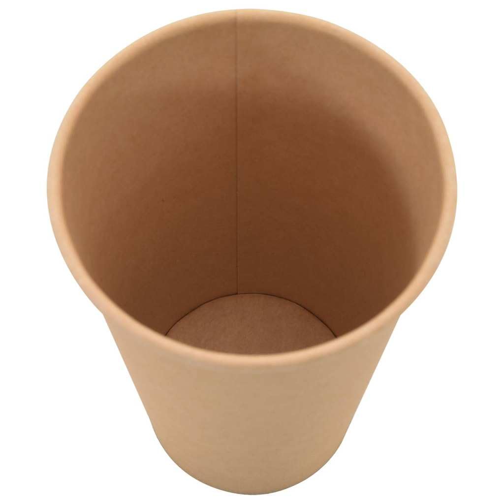 Tazze da caffè in carta 1000 pezzi 16oz 400ml Marrone Bicchieri usa e getta Tazza per caffè, Cureaux ed eventi