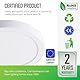 CLAR - LED Deckenleuchte Rund, Ceiling Light, Deckenlampe, Badlampe, Kellerlampe, 24W (Pack 5)