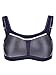 Produktbild Viania Dessous Sport BH 151430 I Gemoldeter BH ohne Bügel Atmungsaktiver Sport-BH Extreme I Mountainbiken & Skifahren & Fußball & Tennis I Schnelltrocknend I 90D I Marine