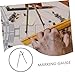 Cabilock Geometry Compass Tool Precision Drawing Compass Pencil Holder for Students and Woodworkers