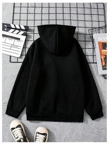 WDIRARA Boy's Star Graphic Hoodies Zip Up Long Sleeve Sweatshirts Hood Top2