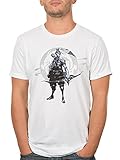 JINX Overwatch Redemption Through Honor (Hanzo) Men's Gamer Graphic T-Shirt, White, Small