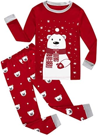 Family Feeling Little Boys Girls Child Pajamas Sets 100% Cotton Toddler Pjs