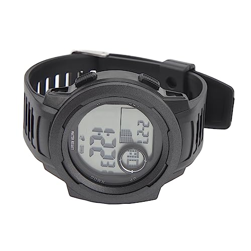 Kufoo Men Sport Watches, Outdoor Sports Electronic Watch Alarm Function Rubber Strap for Running