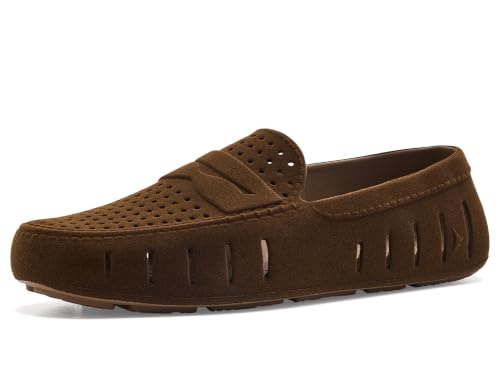 Image of Floafers Men's Country Club Driver Faux Suede