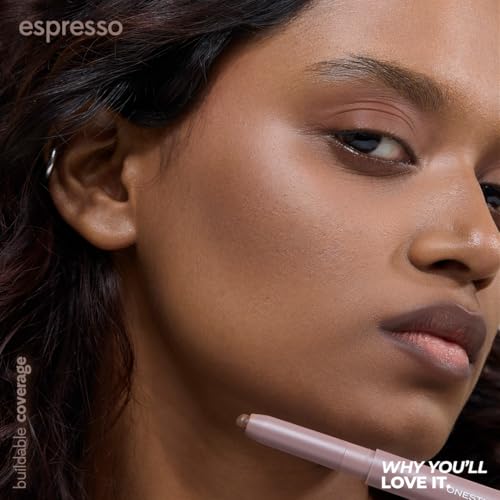 Image of Ruby's Organics OneStick Lipstick for Women- Sculpt, Lip and Cheek Contour Crayon, Matte Finish, Lip Makeup- Enriched with Antioxidants and Vitamins, Chemical Free- Espresso
