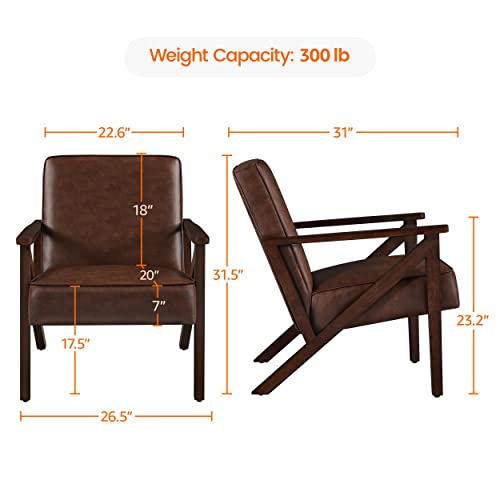 Review de Sillon cuero marron que puedes comprar esta semana. 18 Imagen adicional