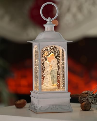 EDDORUNNING Presentes para Mulheres Grávidas, Decorações de Globo de Neve para Mães Grávidas, Tempor