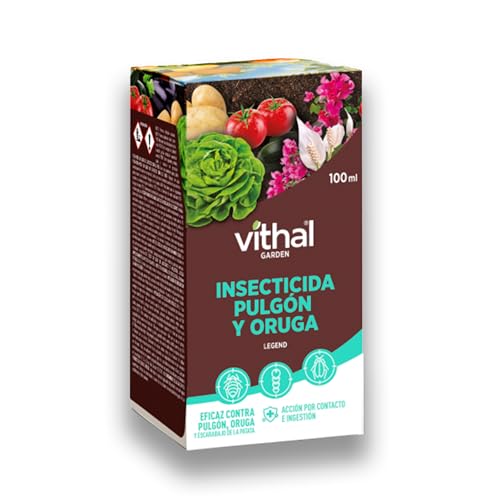 Insecticida Total Amplio Espectro en todo tipo de Plantas y Cultivos | LEGEND 100ml Deltametrina 2,5% | 100% Eficaz en cualquier plaga: Pulgon, Oruga, Tuta Absoluta, Polilla, Escarabajo | Nexum Market