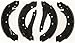 Bendix R622L Rear Brake Shoe Set
