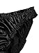 Verdusa Women's 4pack Frill Trim Satin Underwear Briefs Panty Set Multicolored A XL