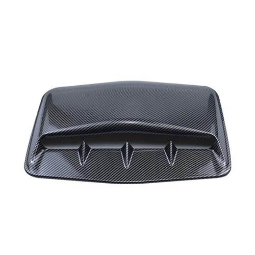 Prise d'air de capot en ABS finition carbone haut de gamme pour élégance et style sportif voiture