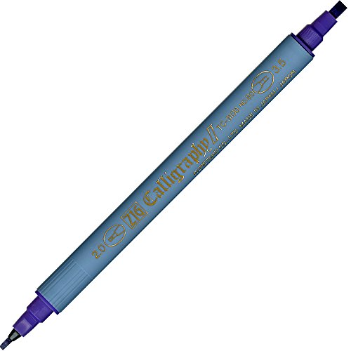 Kuretake Zig calligraphie TC-3100-080 feutre double pointe violet