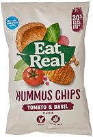 Algopix Similar Product 18 - Eat Real  Hummus Chips  Tomato 