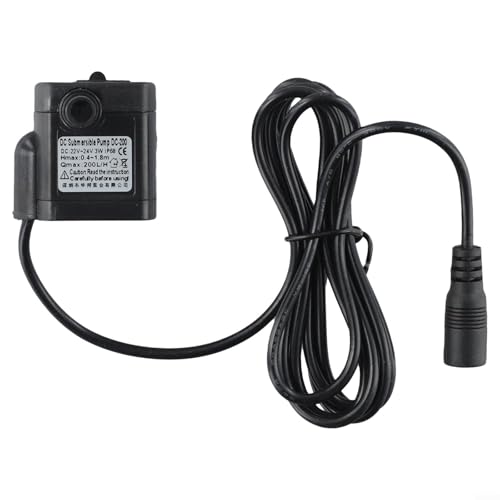 Pompe submersible à énergie solaire efficace pour aquariums et fontaines, matériau plastique d'ingénierie (DC22 V ~ 24 V)