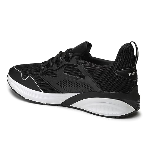 Image of SOLETHREADS Racer Athleisure Sneakers Shoes for Men | Lightweight |Trendy| High Ankle Shoes | Memory Foam Sole | Cushioned Insole | Slip-Resistance | Premium Sneakers Shoes for Men