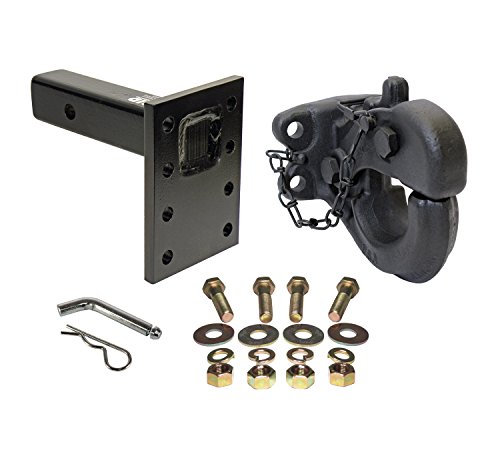 10 Ton Pintle Hook, Mounting Plate and Hardware - Made in U.S.A.