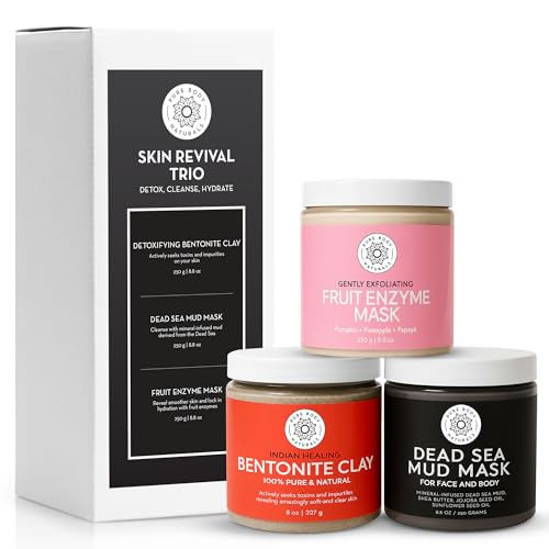 Pure Body Naturals Face Mask Gift Set (3 pcs)