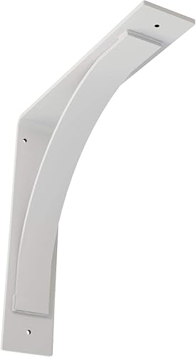 Vista 173 de Soporte de acero Morris de 3 pulgadas de ancho x 10 pulgadas de profundidad x 10 pulgadas de alto, con recubrimiento en polvo negro Negro