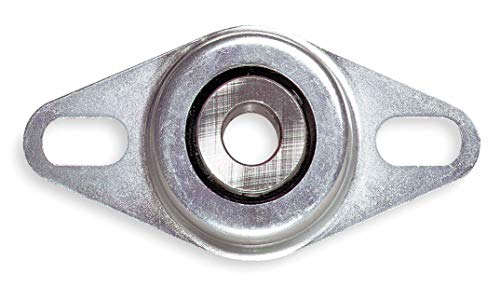 Flange Bearing, 2-Bolt, Ball, 1" Bore