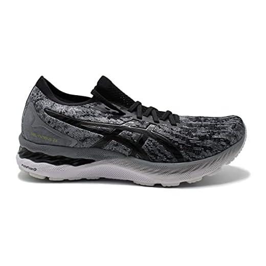 ASICS Gel-Nimbus 23 Knit, Zapatillas de Running Hombre, Sheet Rock Black, 46 EU