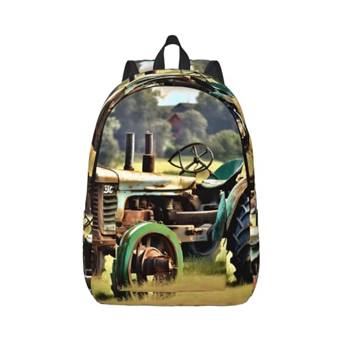 Sac à dos de voyage décontracté tracteur vintage pour transporter vos affaires confortablement