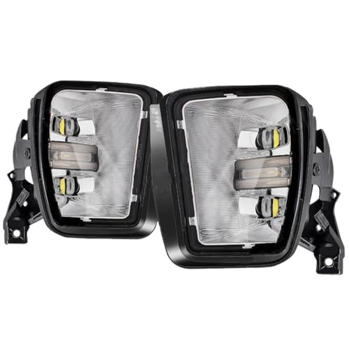 Feux anti-brouillard LED Dodge Ram 1500 2013-2018 optique DRL clignotant