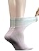 Yomandamor 5 Pairs Women's Bamboo Quarter Breathable Diabetic Socks with Seamless Toe and Cushion Sole