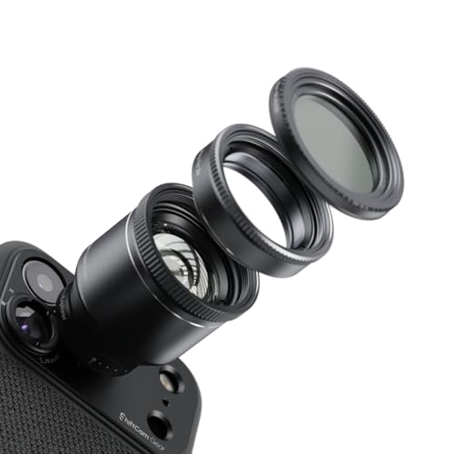 Image of ShiftCam LensUltra 240mm Super Zoom Telephoto Full Kit for iPhone & Android - 240mm Tele Lens + 4 Macro Converters + 3 Filters - Complete Long-Reach + Close-Up System for Distance & Detail Photography