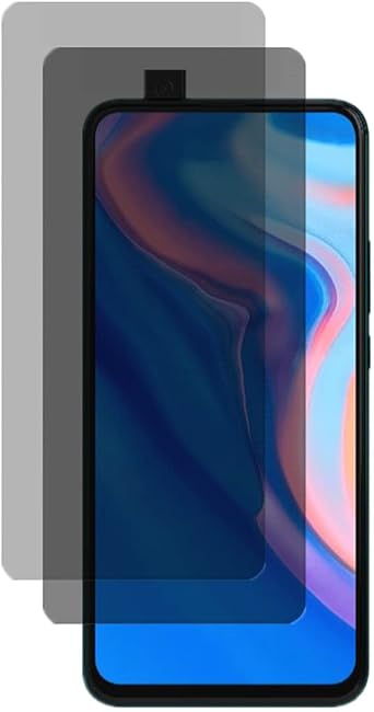 for Huawei Y9 Prime 2019 Anti-Spy Tempered Glass, [2 Pcs] 9H Hardness Anti-Scratch Anti-Peeping Privacy Screen Protector Proteceive Film for Huawei Y9 Prime 2019