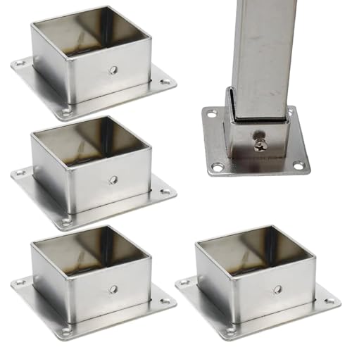 Soportes de postes de cerca anticorrosión que solucionan roturas en madera exterior