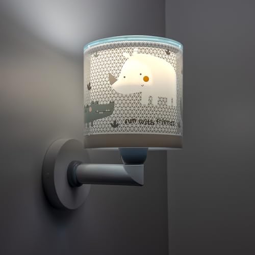 Aplique de pared infantil con cable interruptor para dormitorio bebe 4
