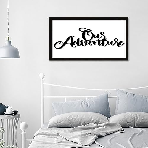 Panneau en bois vieilli encadré de qualité pour décoration - 8
