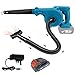 Price comparison product image Cordless Leaf Blower, 2-in-1Electric Air Garden Leaves Vacuum Cleaner, Suckers Shredder Car Corner Dust Clearing, Compatible with 18V Makita Battery