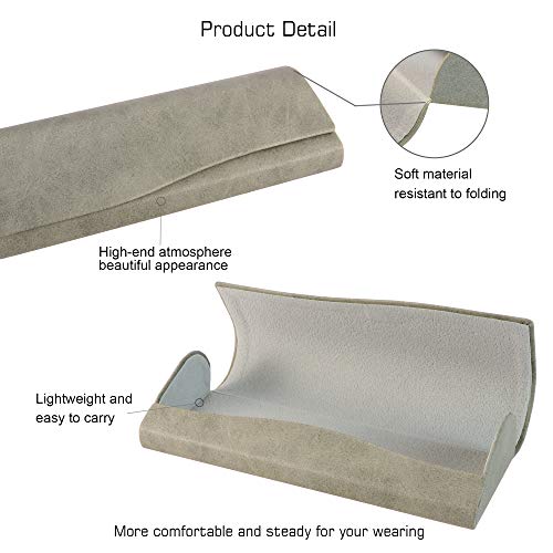 Image of VisionGlobal Hard Shell Eyeglass Case for Eyeglasses and Sunglasses for Men /Women and Kids