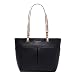 MICHAEL Michael Kors Bedford Medium Top Zip Pocket Tote Black One Size