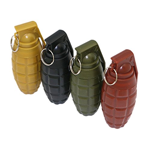 Funny Live Set Of 4, Grenade Shape Ballpoint Pens Retractable Pens Novelty Pens Students Kids With Blue Ink Pens 0.7Mm Office School Supplies #TOP10