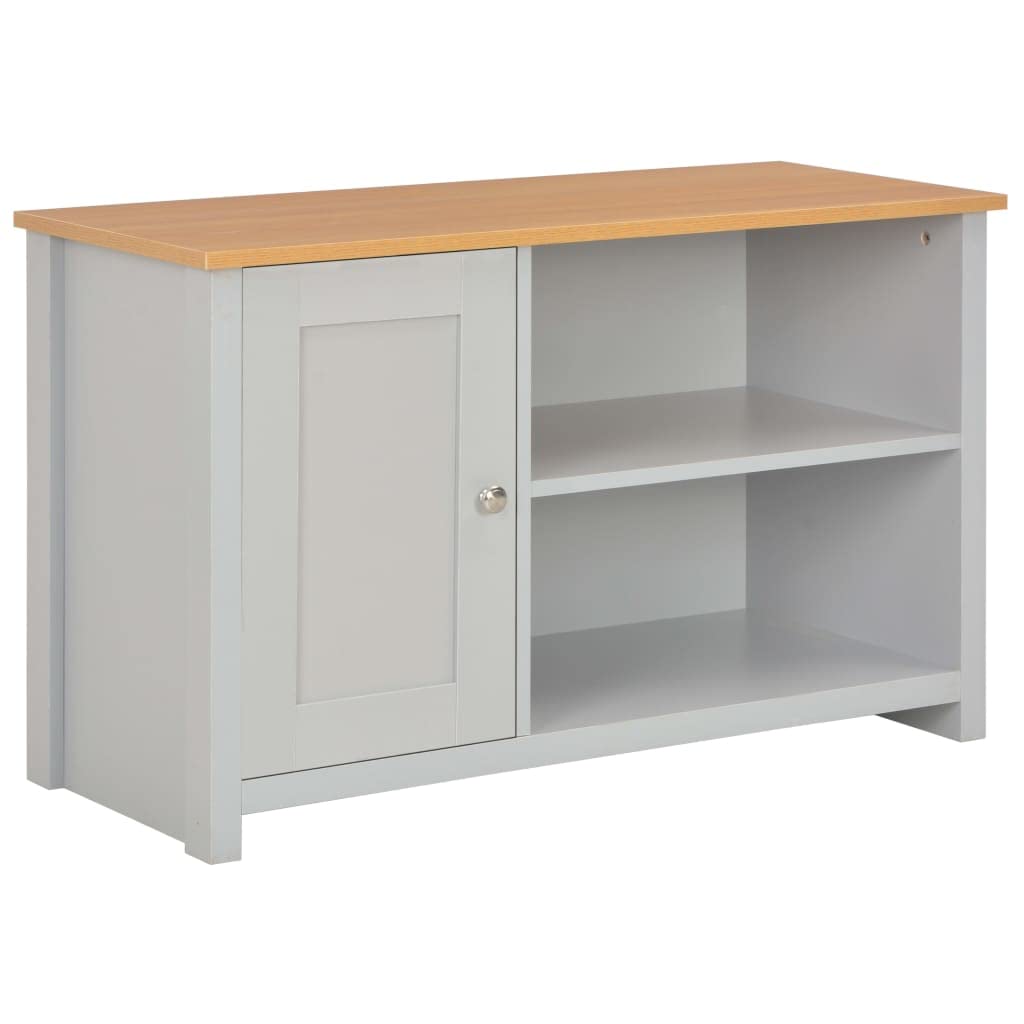 Szafka pod telewizor szara kredens do salonu szafka pod telewizor szafka pod telewizor regał 95 x 39 x 58 cm