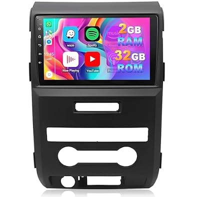 9in Car Stereo for Ford F150 2009-2014 with Wireless Carplay Android Auto