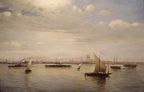 Peinture moderne Astrakhan Vereshchagin toile décoration salon 60x90cm élégante