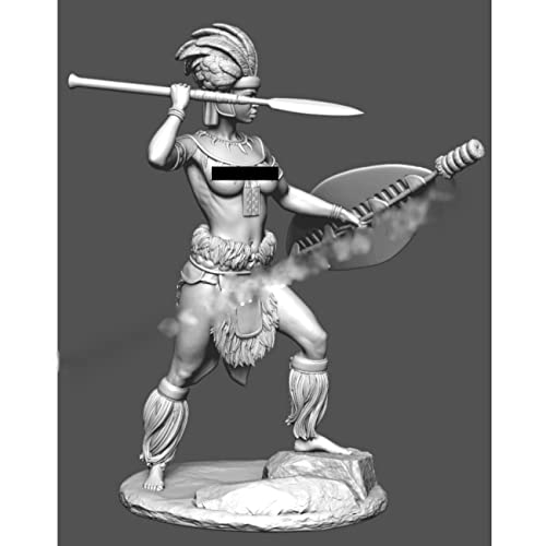 Figura para ensamblar de resina 75mm sin pintar