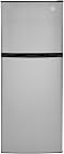 GE 24-Inch Top Freezer Refrigerator, 9.9 Cu Ft, 12V DC, Stainless Steel