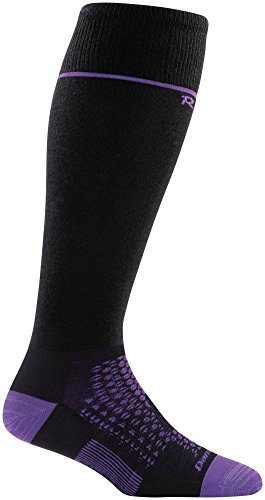 Darn Tough RFL Over The Calf Ultra-Light Sock - Women's Black Medium